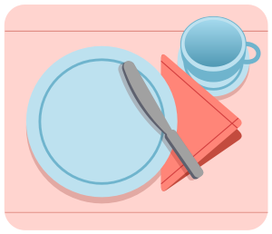 2015年Bebras挑战练习题-Setting the table（摆桌子）